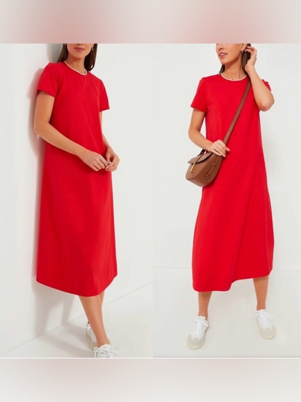 NWOT Tuckernuck Colbie Jersey Cotton Midi Dress Sz S